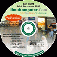ISO dan CD IlmuKomputer.Com Edisi September 2006